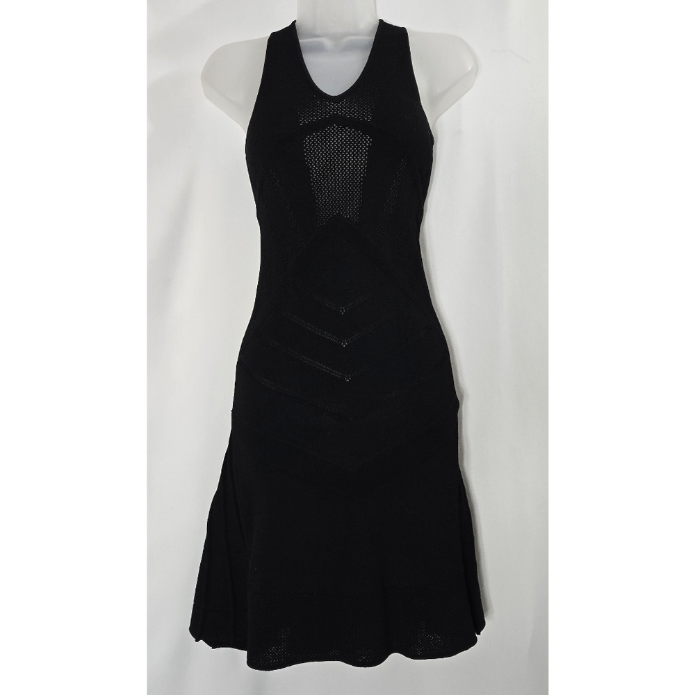Gianni Versace Black Knit Dress